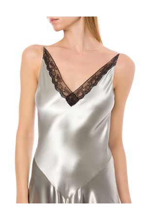 Abito lungo in raso ALBERTA FERRETTI | A040966271483